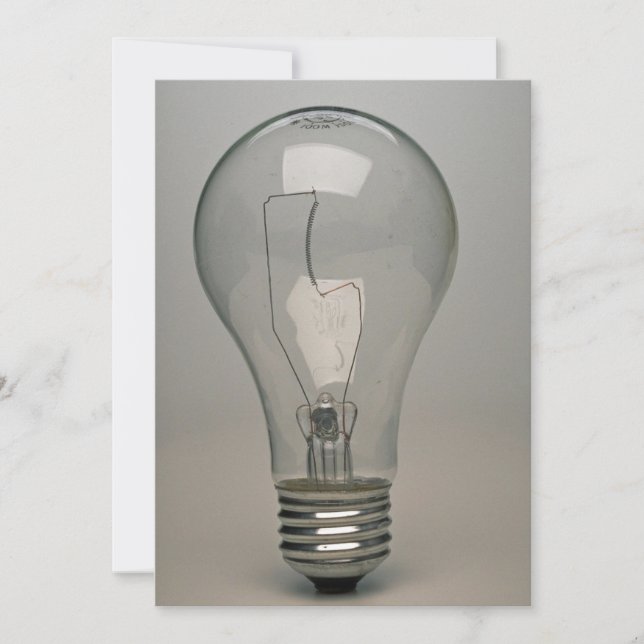 Elektrisk glödlampa (Framsida)
