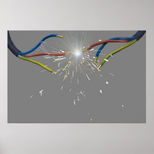 elektrisk gnista poster