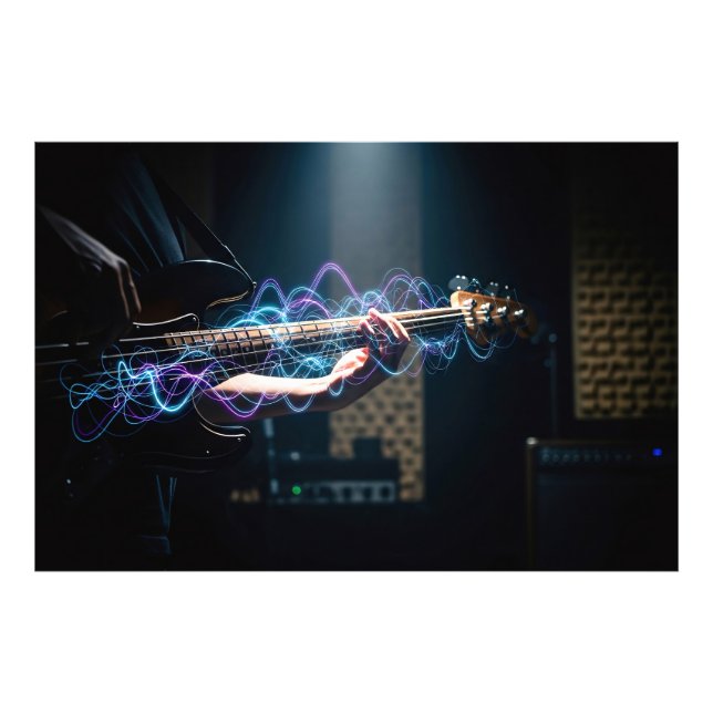 Elektrisk harmoni fototryck (Framsidan)