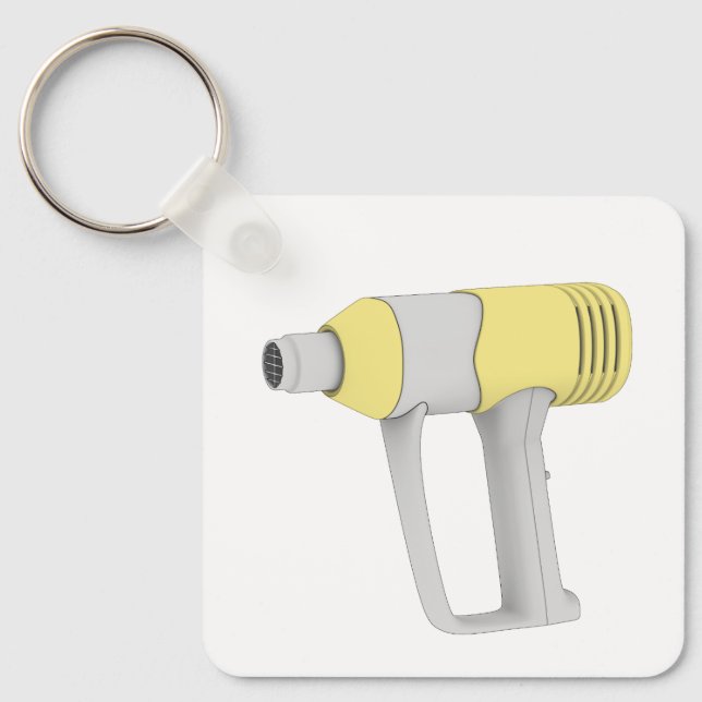 Elektrisk industriell värmepistol nyckelring (Framsida)