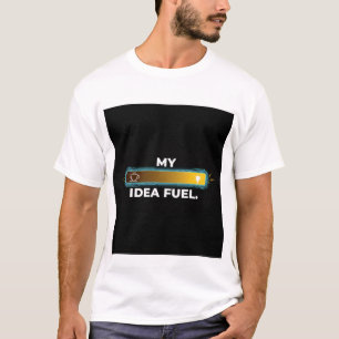 Elektrisk Ingenjör Kaffe Idé Bränsle Present T Shirt
