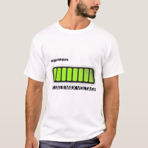 Elektrisk Ingenjör Kaffe Max Spänning Roligt Gåva T Shirt