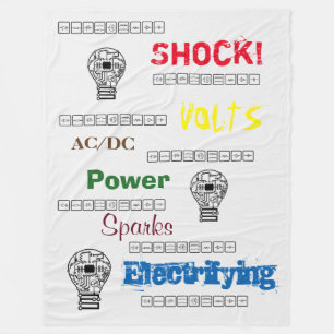 Elektrisk iscensätta ullfilt fleecefilt
