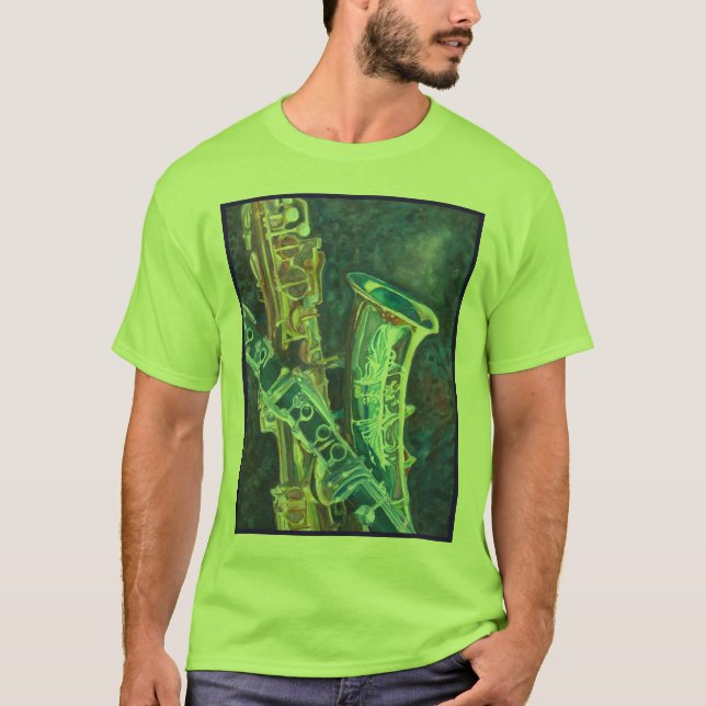 Elektrisk Jazz Tee Shirt (Framsida)