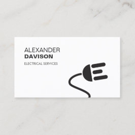 ELEKTRISK LOGOTYP MODERN AFFÄRSKORT II VISITKORT
