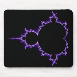 Elektrisk Mandelbrot uppsättning Mousepad Musmatta