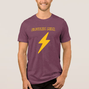 elektrisk mjölk (sjön och guld) t shirt