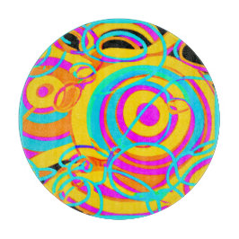 Elektrisk Neon Mönster Art-design