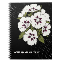 Elektrisk Rockrose: Pop-Art Cistus Anteckningsbok