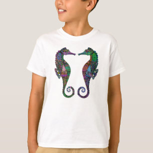 Elektrisk Seahorsebarnskjorta T-shirt