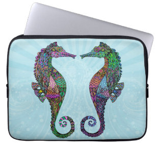 Elektrisk SeahorseNeoprenelaptop sleeve