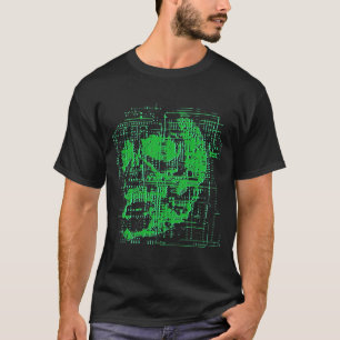 Elektrisk skalle t-shirt