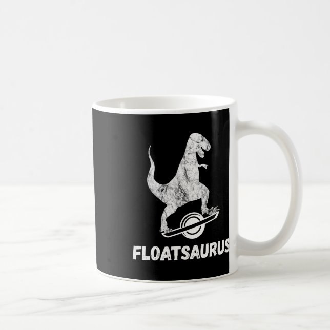 Elektrisk Skateboard Float T-rex Saurus En Hjul V Kaffemugg (Höger)