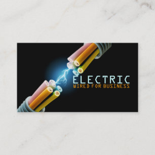 Elektrisk slusssladd visitkort