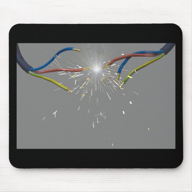 elektrisk spark musmatta (Framsidan)