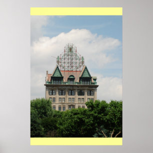 Elektrisk stadsresning poster