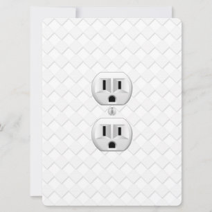 Elektrisk stickpropp vägguttag Kul Anpassa denna