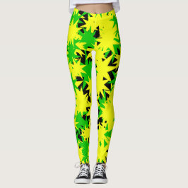 Elektrisk Stjärnexplosion Leggings