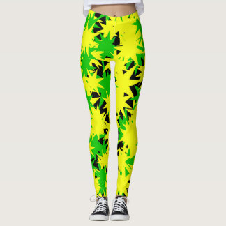 Elektrisk Stjärnexplosion Leggings