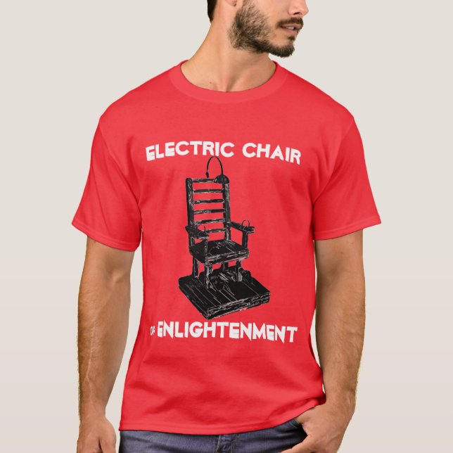 ELEKTRISK STOL av INSIKTEN T Shirt (Framsida)