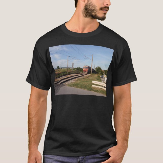 Elektrisk tåg t shirt (Framsida)