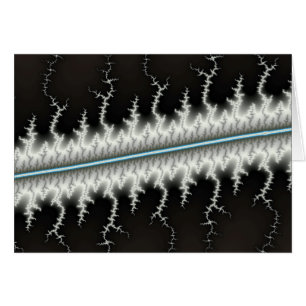 Elektrisk tråd - Fractal Hälsningskort