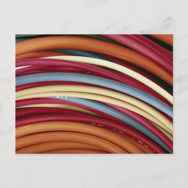 Elektrisk tråd vykort (Framsida)