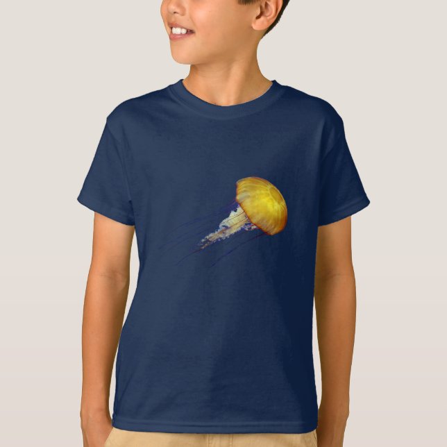 Elektrisk utslagsplats för ungdom Jellyfish2 T Shirt (Framsida)