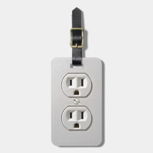 Elektrisk uttagsplugg bagagebricka