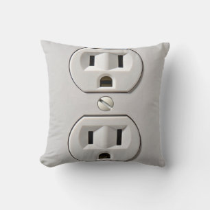 Elektrisk uttagsplugg kudde