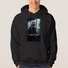 Elektrisk Zebra Synthesizer Konsert Hoodie