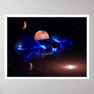 Elektrisk Zeppelin Poster