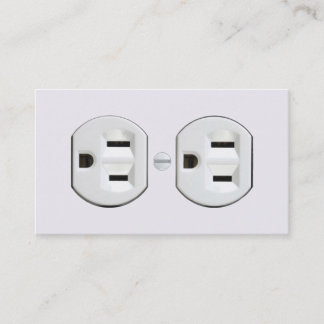 Elektriska Affärskort (eluttag) Visitkort