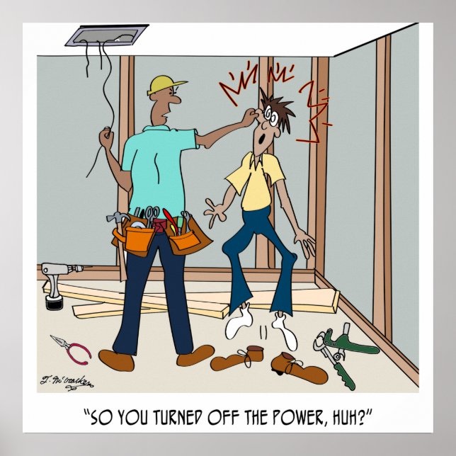 Elektriska batterier för att stänga av strömmen poster (Framsidan)