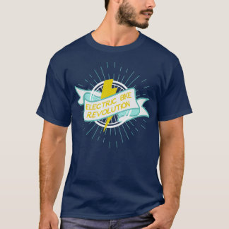 Elektriska bike Bicycle Revolution eBike Drivers T Shirt