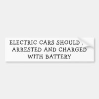 Elektriska bilar laddade med batteri