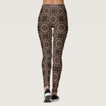 Elektriska Blå Stjärnor Leggings