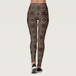 Elektriska Blå Stjärnor Leggings