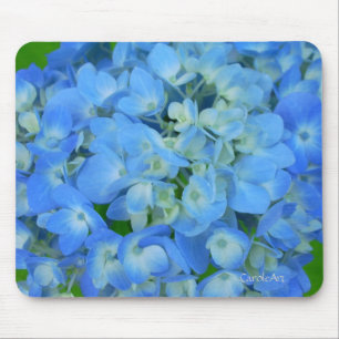 Elektriska blåttvanlig hortensia musmatta