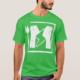 Elektriska brev M el- eller elmotorer T Shirt