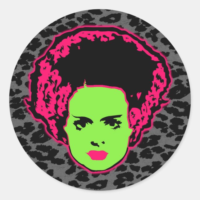 Elektriska brider runt klistermärke (Framsida)