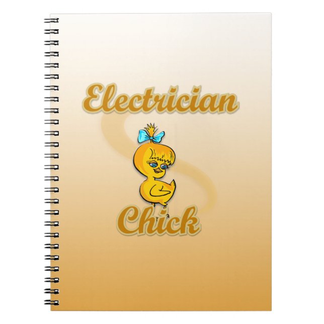 Elektriska Chickar Anteckningsbok (Framsidan)
