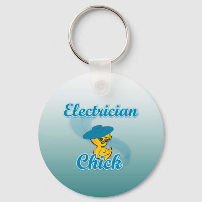 Elektriska Chickar nr 3 Nyckelring (Framsida)