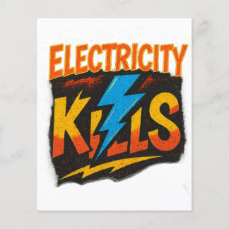 Elektriska Dödor, fetstil Graffiti Design Flygblad