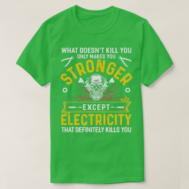 Elektriska Dödor T Shirt (Design framsida)
