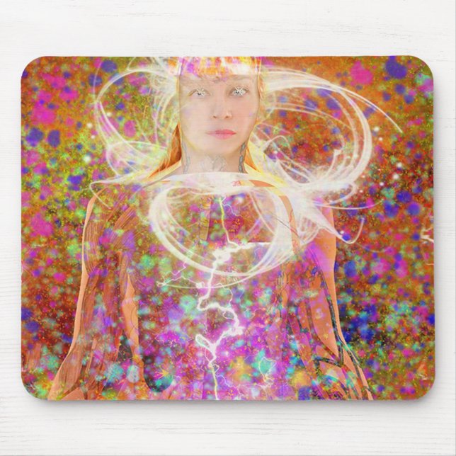 Elektriska drömmar musmatta (Framsidan)