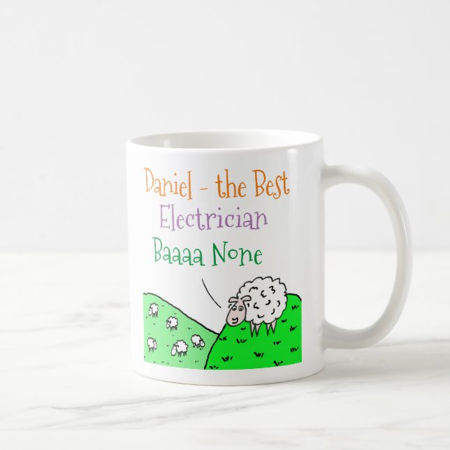 Elektriska fårdesign kaffemugg (Höger)