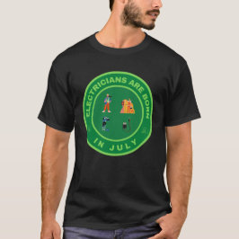 Elektriska föds i juli som alternativ konstruktion t shirt