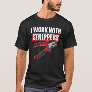 Elektriska För manar Pappa Electronics Ingenjör Hu T Shirt