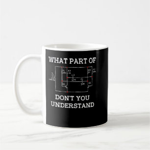 Elektriska gåvor från Ingenjör - Circuit Board Ner Kaffemugg